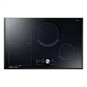 Samsung NZ84J9770EK/EF 80 cm autarkes Induktionskochfeld mit Virtual Flame