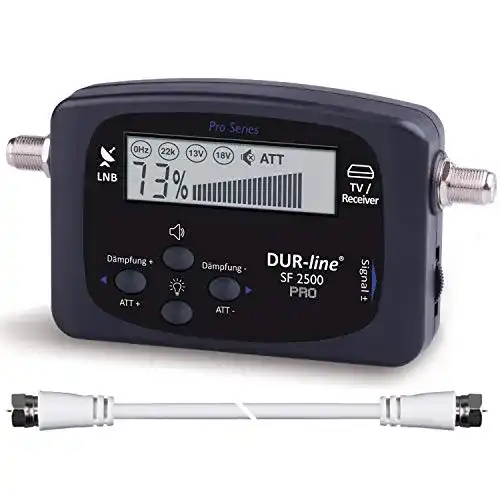 Sat-Finder DUR-line SF 2500 Pro für digitale Satellitenanlagen