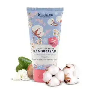 Handbalsam von Jean & Len mit Baumwolle und Sheabutter für die Handpflege