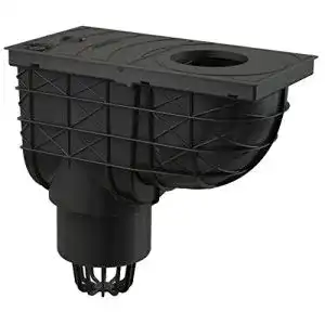 Regensinkkasten Alcaplast AGV1 Universal 300×155/110 für senkrechte Dachentwässerung