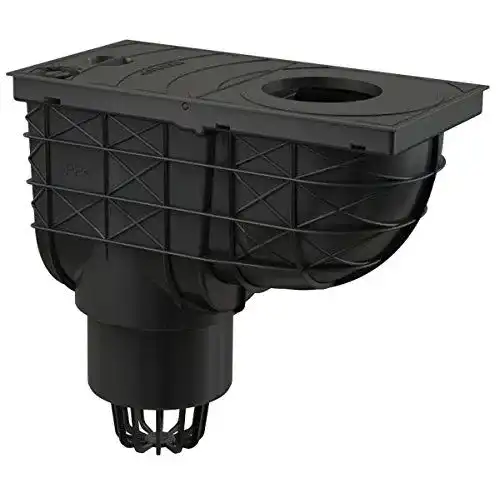 Regensinkkasten Alcaplast AGV1 Universal 300×155/110 für senkrechte Dachentwässerung