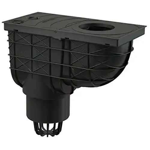 Regensinkkasten Alcaplast AGV1 Universal 300×155/110 für senkrechte Dachentwässerung