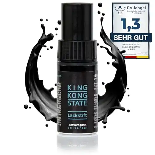 Lackstift King Kong State Schwarz Glänzend für Lackreparaturen