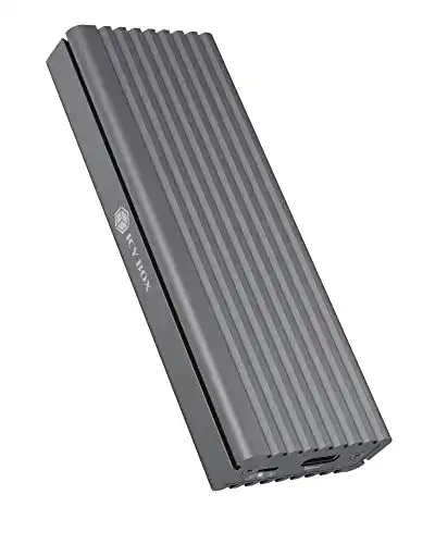 NVMe USB Adapter ICY BOX Gehäuse für M.2 NVMe SSDs, USB 3.1