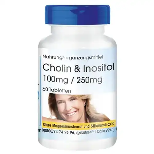 Cholin Fair & Pure Tabletten mit Inositol, 60 Tabletten