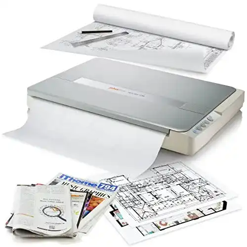 Plustek A3-Flachbettscanner OS1180 für A3-Grafiken und Dokumente