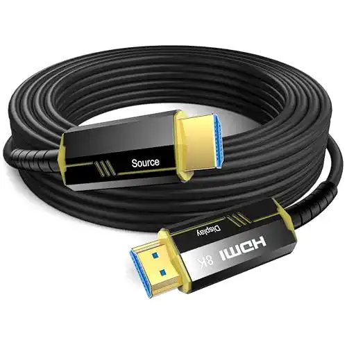 8K HDMI Kabel DGHUMEN 12 Meter Glasfaserkabel
