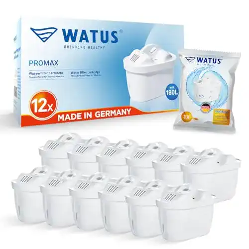 Watus Wasserfilterkartuschen für Brita Maxtra+ und Maxtra