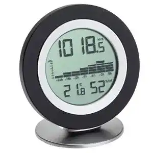 TFA Dostmann WeatherHub Digitales Thermometer-Hygrometer Barometer