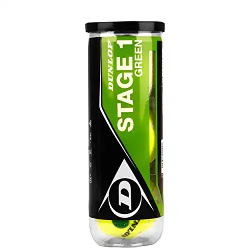 Dunlop Tennisball Stage 1 Green für Kinder und Anfänger