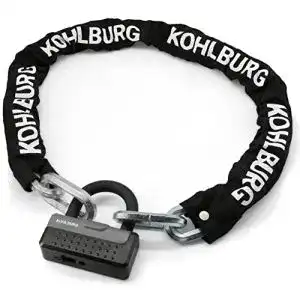 Kettenschloss KOHLBURG 120 cm für Motorrad-Diebstahlschutz