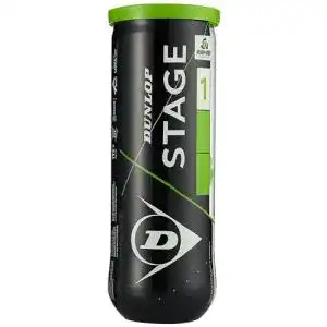 Dunlop Tennisbälle Stage 1 Green für Kinder und Anfänger
