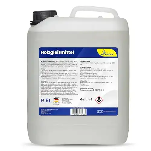 Holzgleitmittel Mr. Perfect Silikonfreies 5 Liter für Holzbearbeitung