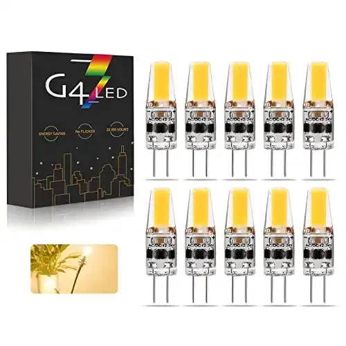 G4 LED dimmbar 3W, AC/DC 12-24V, Ersatz für Halogenlampen