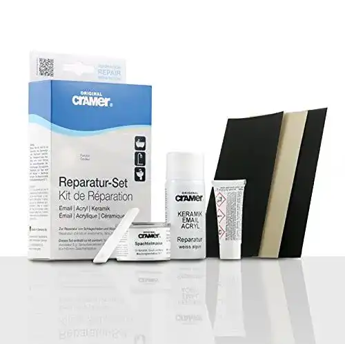 Badewannen Reparaturset Cramer für Keramik, Email und Acryl