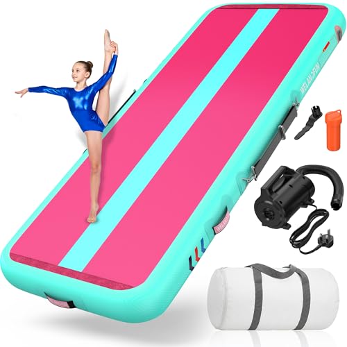 Aufblasbare Turnmatte WelandFun – Gymnastikmatte für Training