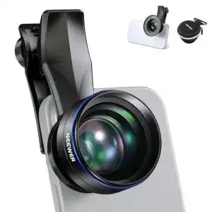 Neewer 60mm Teleobjektiv für Smartphones mit 17mm Gewinde und Filteradapter