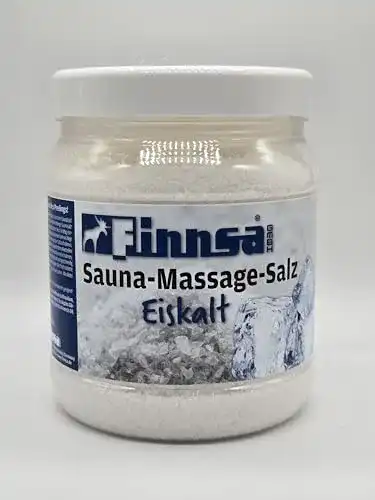 Saunasalz Finnsa Sauna Massage Salz Eiskalt 1000 g