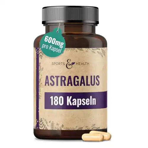 Astragalus Kapseln von Cdf Sports & Health Solutions 180 Stück hochdosiert