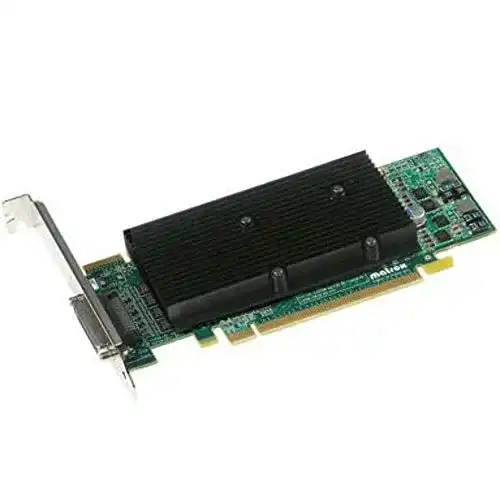 Passive Grafikkarte Matrox M9140 LP mit PCI-e und 512MB Speicher