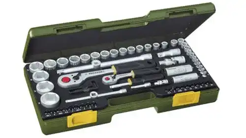 Steckschlüsselsatz 1/2 Zoll Proxxon 23286 mit 65 Teilen im Kunststoffkoffer