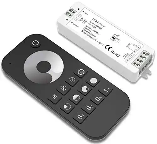 Funk-Dimmer Ledmich für SMD LED Streifen 2,4 GHz mit Empfänger