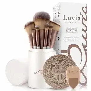 Make-up Pinselset von Luvia Cosmetics 12 hochwertige Schminkpinsel