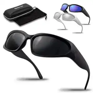 Netrox Sonnenbrille für Herren – Sportbrille mit Etui und Mikrofaserbeutel
