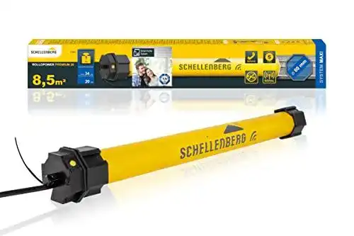 Rohrmotor Funk Schellenberg 21240 Rolladenmotor mit Funksteuerung
