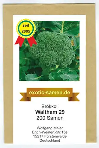Brokkoli-Samen Waltham 29 für winterharte Kulturen