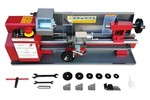 Metalldrehbank Paulimot SIEG C2 mit 250 Watt Motor