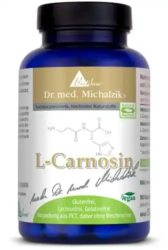 L-Carnosin Biotikon 500 mg hochdosierte Kapseln ohne Zusatzstoffe