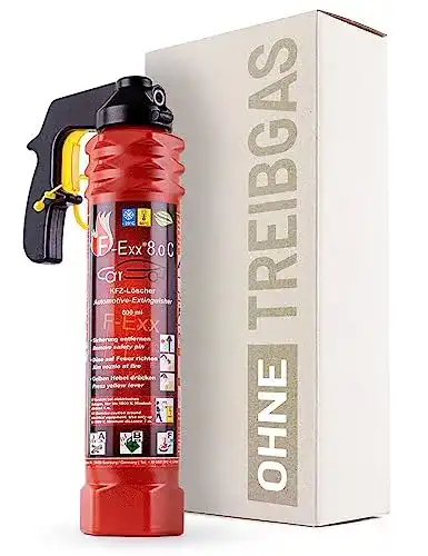 Feuerlöschspray F-Exx 8.0 C – Auto-Schaum-Feuerlöscher