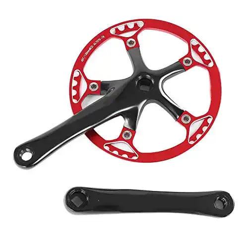Kurbelgarnitur Dioche Speed 170mm mit Kettenblatt für Fahrrad