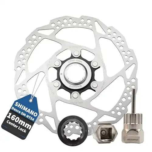 Bremsscheibe 160 mm Centerlock für Shimano Fahrräder