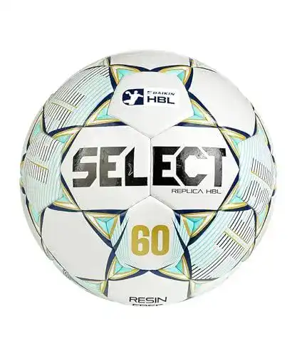 Handball Größe 2 Select Replica HBL V25 Trainingsball grau