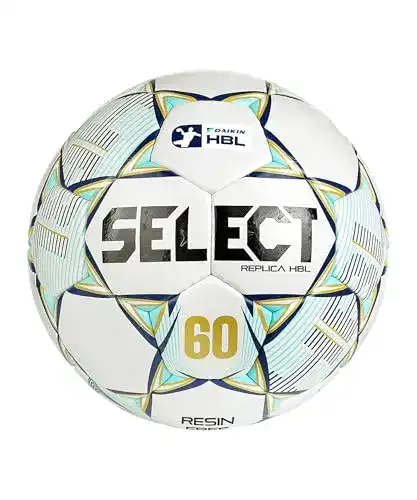 Handball Größe 2 Select Replica HBL V25 Trainingsball grau