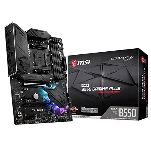 MSI MPG B550 Gaming Plus Mainboard ATX AMD AM4 DDR4