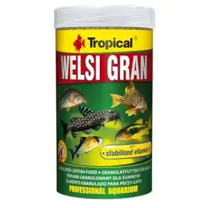 Welsfutter Tropical Welsi Gran Granulat für Bodenfressende Zierfische