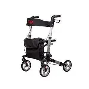 Leichter Reise-Rollator Antar mit Vollausstattung und 3-facher Faltbarkeit