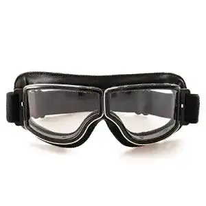 Evomosa Motorradbrille aus PU-Leder für optimalen Schutz