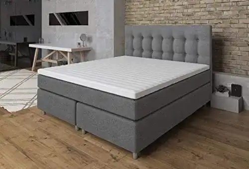 Boxspringbett Tesla Dreams 200×200 mit 7-Zonen Taschenfederkern