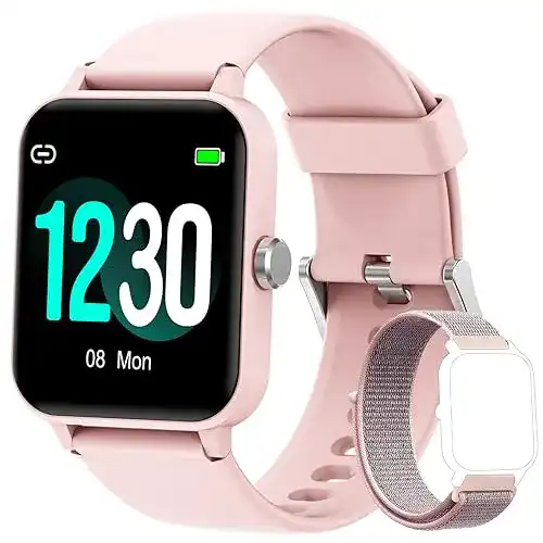 Blackview Smartwatch Damen 2022, Fitness Tracker mit Pulsmesser und Schlafmonitor