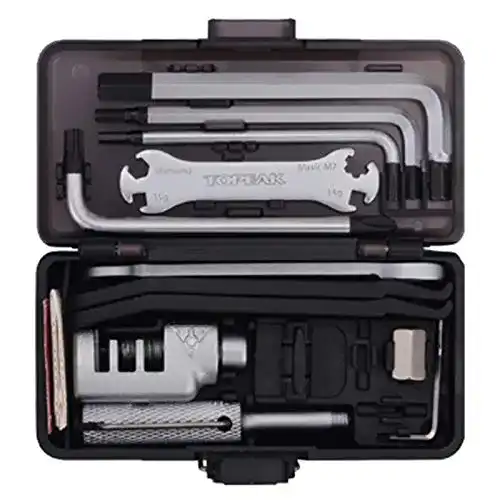 Fahrrad Werkzeugkoffer Topeak Survival Gear Box grau