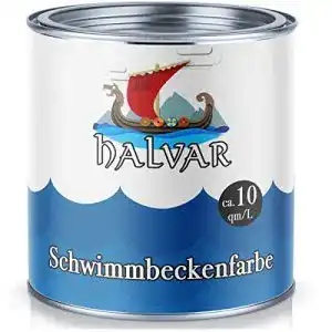 Schwimmbeckenfarbe Halvar für Pools in skandinavischem Design