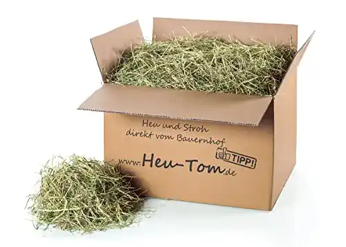 Kaninchen-Heu Heu-Tom 5kg frisches Timothy Heu 1. Schnitt
