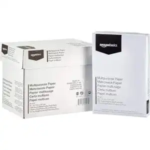 Kopierpapier A4 80g von Amazon Basics – 2500 Blatt in 5 Packungen