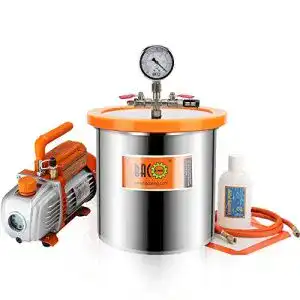 Vakuumkammer Bacoeng 12L mit 85L/Min Vakuumpumpe für diverse Anwendungen