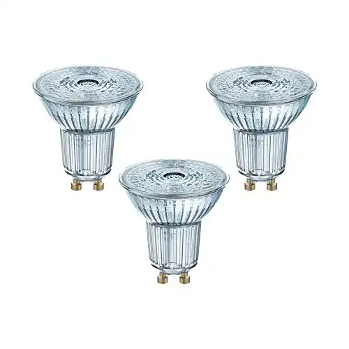 Osram LED Base PAR16 Reflektorlampe, GU10-Sockel, 3er-Pack
