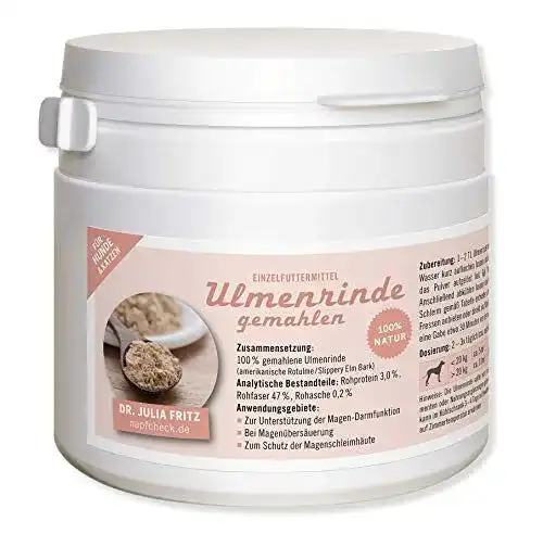 Ulmenrinde gemahlen für Hunde und Katzen – 150 g